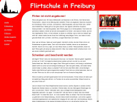 flirtschule-freiburg.de Webseite Vorschau