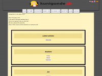 kunigunde.ch Webseite Vorschau