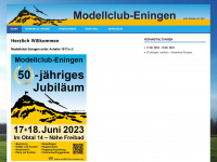 modellclub-eningen.de Webseite Vorschau