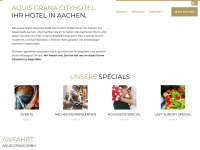 hotel-aquis-grana.de Webseite Vorschau