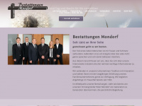 bestattungen-mondorf.de Webseite Vorschau