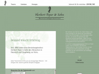 bestattungen-peper.de Webseite Vorschau