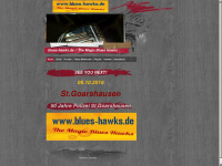 blues-hawks.de Webseite Vorschau