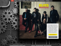 blues-machine.de Webseite Vorschau