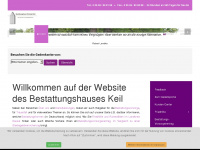bestattungshaus-keil.de Webseite Vorschau