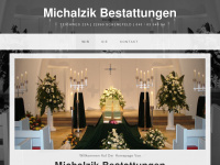 bestattungsinstitut-michalzik.de Webseite Vorschau