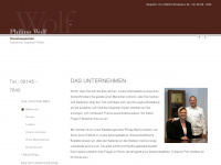 bestattungsinstitut-philipp-wolf.de Webseite Vorschau