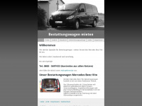 bestattungswagen-mieten.de Webseite Vorschau
