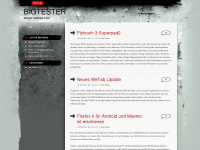 bigtester.wordpress.com Webseite Vorschau