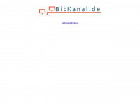 bitkanal.de Webseite Vorschau