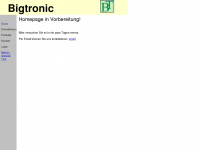 bigtronic.de Webseite Vorschau