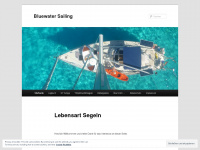 bluewater-sailing.de Webseite Vorschau
