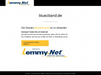 bluezband.de Webseite Vorschau