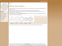 blume-des-lebens.net Webseite Vorschau