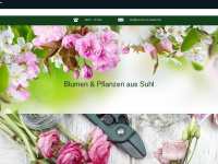 blumen-am-friedhof.de Webseite Vorschau