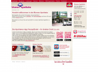 blumen-apotheke-moelders.de Webseite Vorschau