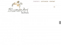 blumen-art.com Webseite Vorschau