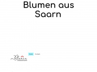 blumen-aus-saarn.de Webseite Vorschau