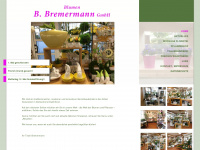 blumen-bremermann.de Webseite Vorschau