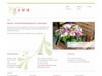 blumen-damm.de Webseite Vorschau