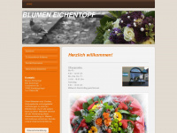 blumen-eichentopf.de Webseite Vorschau