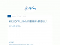 blumen-eilers.de Webseite Vorschau