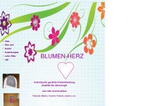 blumen-herz.de Webseite Vorschau