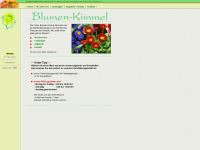 blumen-kimmel.de Webseite Vorschau