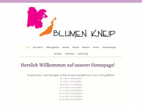 blumen-kneip.de Webseite Vorschau