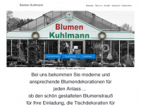 blumen-kuhlmann.de Webseite Vorschau