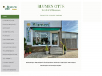blumen-otte.de Webseite Vorschau