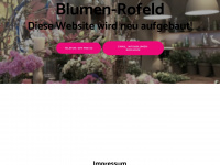 blumen-rofeld.de Webseite Vorschau