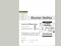 blumen-steffen.de Webseite Vorschau