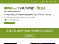 blumen-stockmaier-muenchen.de Webseite Vorschau