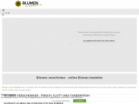 blumen-verschenken.eu Webseite Vorschau