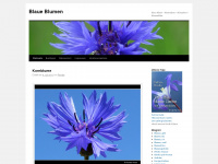 blumenblau.wordpress.com Webseite Vorschau