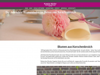 blumenclub.de Webseite Vorschau