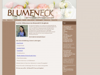 blumeneck-bergtheim.de Webseite Vorschau