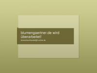 blumengaertner.de Webseite Vorschau
