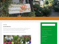 blumenhaus-merz.de Webseite Vorschau