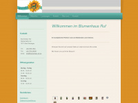 blumenhaus-ruf.de Webseite Vorschau