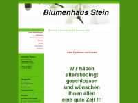 blumenhaus-stein.com Webseite Vorschau