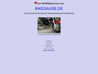 bikegauge.de Webseite Vorschau