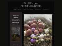 blumenjan.de Webseite Vorschau