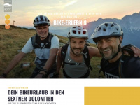 bikehotel-dolomiten.com Webseite Vorschau