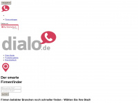 dialo.de Webseite Vorschau