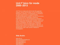 unit-f.at Webseite Vorschau
