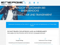 energiehoch3.de Webseite Vorschau