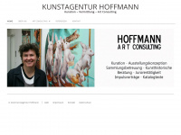 kunstagentur-hoffmann.de Webseite Vorschau