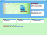 cb-informatik.de Webseite Vorschau